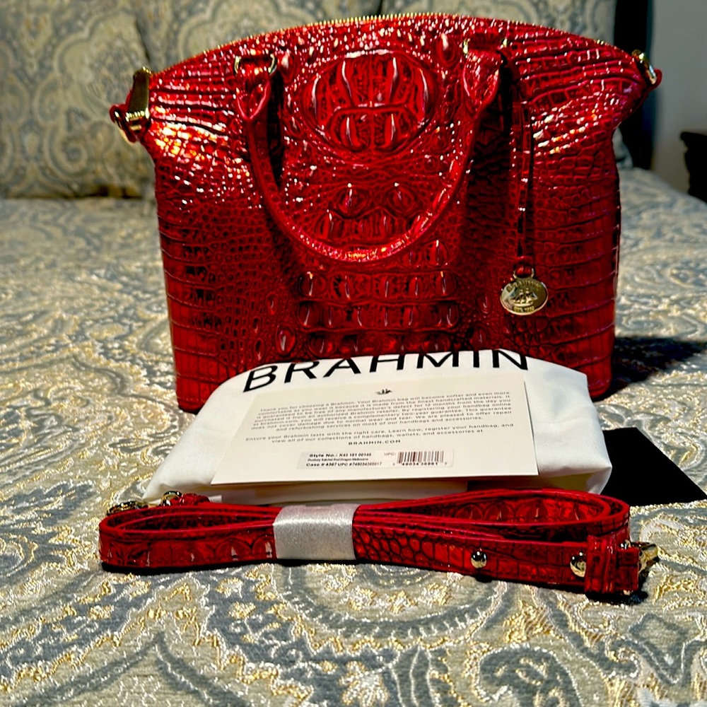 Brahman Duxbury satchel Red Dragon Melbourne.  New never used without tags.
